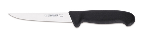 Nóż do trybowania 140 mm, czarny | GIESSER, 3165