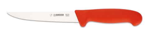 Nóż do trybowania 160 mm, czerwony | GIESSER, 3165