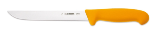 Nóż do trybowania 180 mm, żółty | GIESSER, 3165