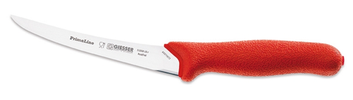 Nóż do trybowania, elastyczny 150 mm, czerwony | GIESSER, PrimeLine