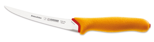 Nóż do trybowania, sztywny 150 mm, żółty | GIESSER, PrimeLine