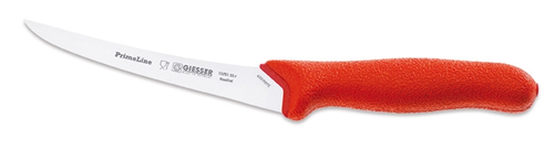 Nóż do trybowania, sztywny 150 mm, czerwony | GIESSER, PrimeLine