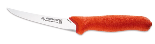 Nóż do trybowania, bardzo elastyczny 130 mm, czerwony | GIESSER, PrimeLine