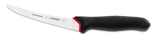 Nóż do trybowania, bardzo elastyczny 150 mm, czarny | GIESSER, PrimeLine
