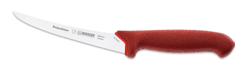Nóż do trybowania, elastyczny 150 mm, czerwony | GIESSER, PrimeLine