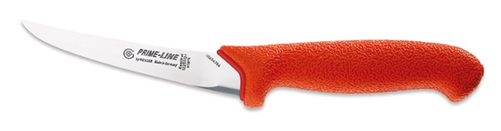 Nóż do trybowania, sztywny 130 mm, czerwony | GIESSER, PrimeLine