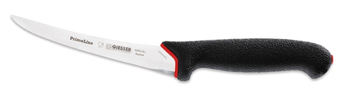 Nóż do trybowania, sztywny 150 mm, czarny | GIESSER, PrimeLine