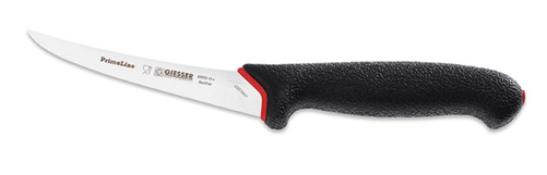 Nóż do trybowania, bardzo elastyczny 130 mm, czarny | GIESSER, PrimeLine