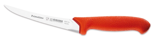 Nóż do trybowania, bardzo elastyczny 150 mm, czerwony | GIESSER, PrimeLine