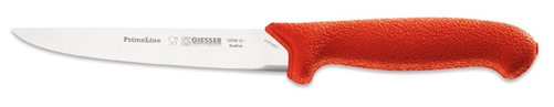Nóż do trybowania 150 mm, czerwony | GIESSER, PrimeLine