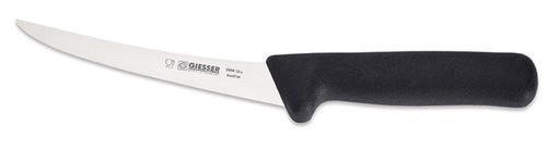 Nóż do trybowania, półelastyczny 150 mm, czarny | GIESSER, 2509