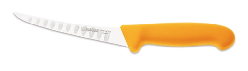 Nóż do trybowania, sztywny ze szlifem kulowym 150 mm, żółty | GIESSER, 2515 wwl