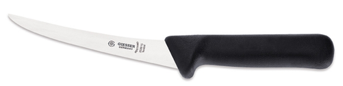 Nóż do trybowania, bardzo elastyczny 150 mm, czarny | GIESSER, 2539