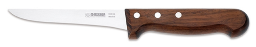 Nóż do trybowania 130 mm, drewniana rękojeść | GIESSER, 3100