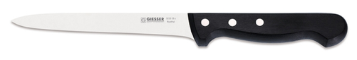 Nóż do trybowania 150 mm, czarna, drewniana rękojeść | GIESSER, 3110 s