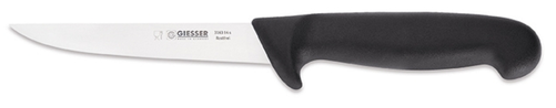 Nóż do trybowania 140 mm, czarny | GIESSER, 3163