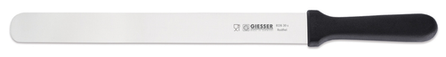 Nóż piekarniczy, jedna strona szlifowana 300 mm, czarny | GIESSER, 8136