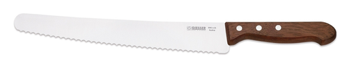 Nóż do pieczywa, ostrze faliste 250 mm, drewniana rękojeść | GIESSER, 8261 w