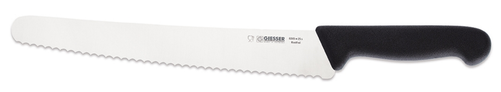 Nóż uniwersalny, ostrze faliste 250 mm, czarny | GIESSER, 8265 w