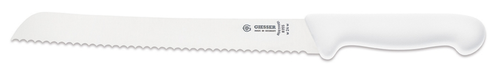 Nóż do pieczywa, ostrze faliste 240 mm, biały | GIESSER, 8355 w