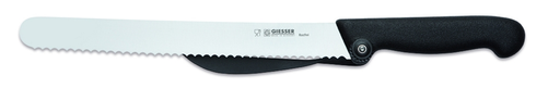 Nóż do chleba i wędlin, ostrze faliste 250 mm, czarny | GIESSER, 8396 w