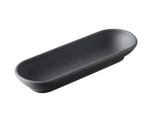 Talerz do serwowania, czarny 150x50 mm | REVOL, RV-645768-6