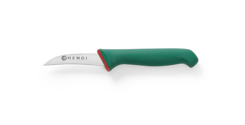 Nóż do obierania z wygiętym ostrzem 175 mm | HENDI, Green Line