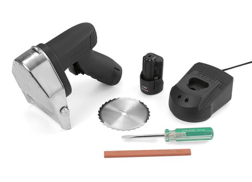 Nóż elektryczny do kebaba bezprzewodowy, średnica ostrza 100 mm, 0,08 kW | HENDI, Kitchen Line