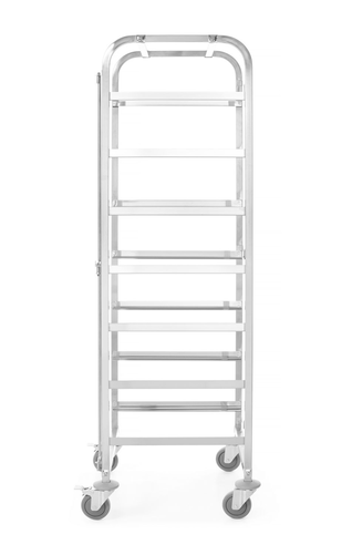 Wózek do transportu koszy do zmywarki, 7x kosz: 500x500 mm | HENDI, 810583