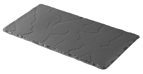 Talerz prostokątny 300x160 mm | REVOL, Basalt