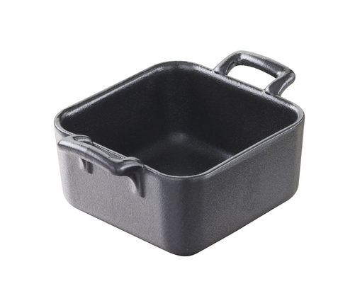 Mini naczynie kwadratowe 130x130 mm | REVOL, Belle Cuisine Noir