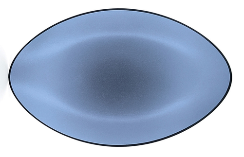 Talerz owalny 350x223 mm, niebieski obłok | REVOL, Equinoxe