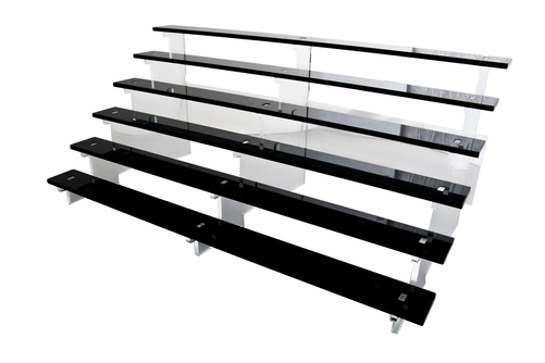 Ekspozytor Trybuna 700x360 mm, czarny | TOMGAST, Fingerfood