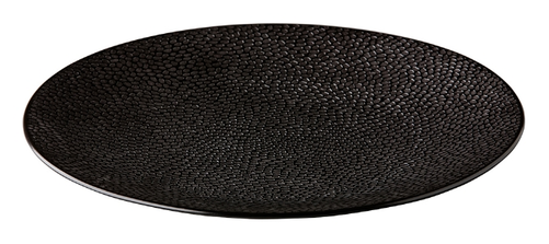 Talerz 210 mm, czarny | Q AUTHENTIC, Honey Comb