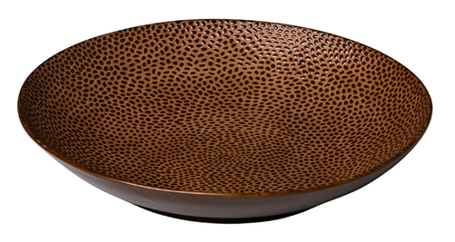 Talerz na pastę 255 mm, brązowy | Q AUTHENTIC, Leopard