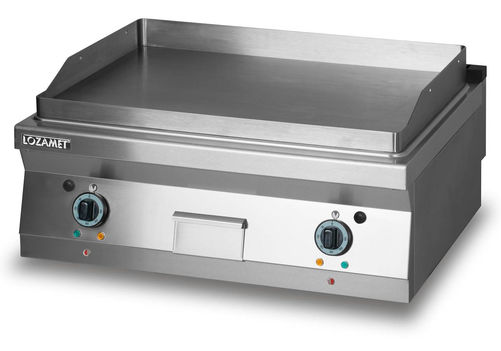 Płyta grillowa elektryczna, gładka, 900x900x280 mm | LOZAMET, L900.GPE900G