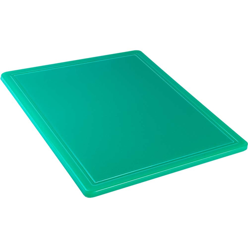 Deska do krojenia HACCP GN 1/2, z wycięciem, zielona | STALGAST, 341322