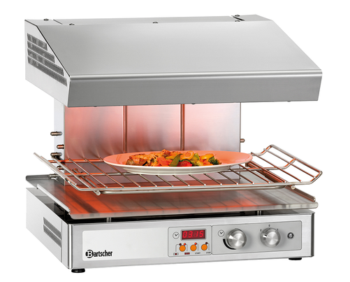 Salamander z funkcją utrzymywania ciepła, 3 grzałki 4,5 kW | BARTSCHER, Hi-Light Eco