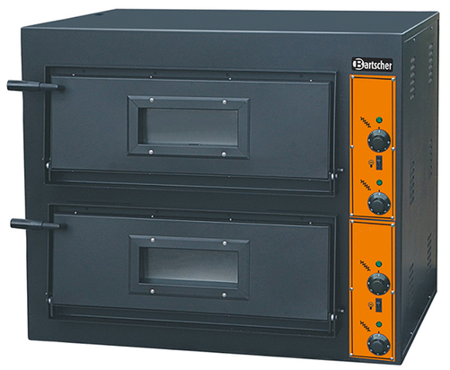 Piec do pizzy dwukomorowy, 8xpizza 30 cm | BARTSCHER, CT 200
