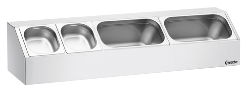 Nadstawa do 3 pojemników GN 1/3 o głębokości 150 mm | BARTSCHER, 465156
