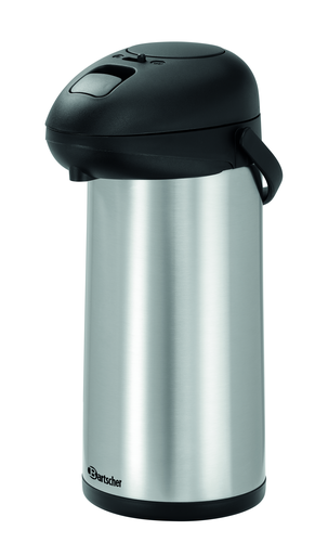 Termos 5 l z pompką, stal nierdzewna | BARTSCHER, 150993