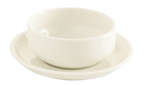 Spodek do bulionówki 170 mm | FINE DINE, Crema