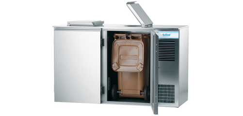 Schładzarka na odpady 2x240 l, 1710x870x1222 mm | RILLING, AAK M022 400