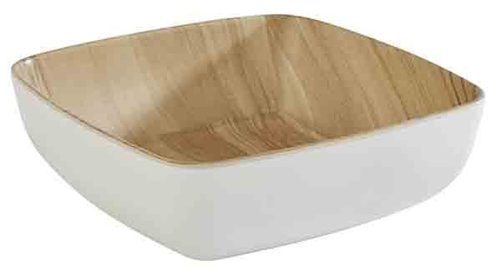 Miska 250x250 mm, biała | APS, Frida