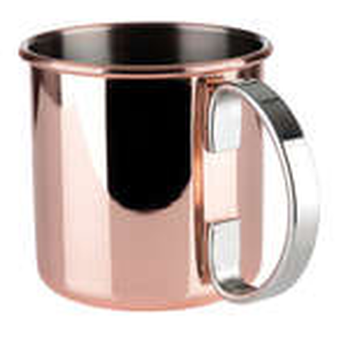Kubek ze stali nierdzewnej w kolorze imitującym miedź, 0,5 l | APS, Moscow Mule