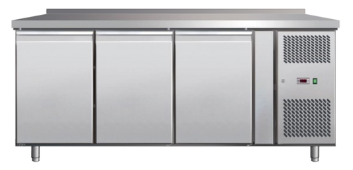 Stół mroźniczy 3-drzwiowy, agregat z boku, GN 1/1, 420 l, 0,5 kW, 1795x700x890 mm | REDFOX, CFT3D