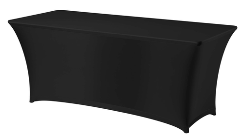 Obrus prostokątny czarny 1830x760x730 mm | HENDI, Symposium
