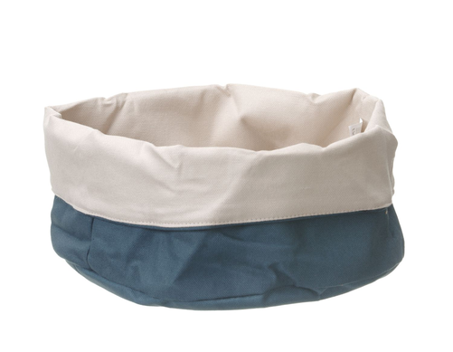 Worek do pieczywa okrągły ciemnoniebieski 250x160 mm | HENDI, 429051