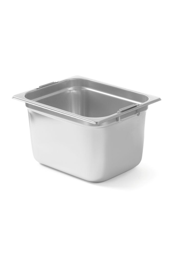 Pojemnik z chowanymi uchwytami GN 1/2 200 mm | HENDI, 803400
