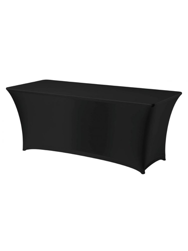 Obrus prostokątny czarny 1500x760x730 mm | HENDI, Symposium